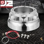 J2 For 64-74 Mustang Bronco 6-BOLT Steering Wheel Gear Short Hub Adapter Silver New. Price: $40.00.