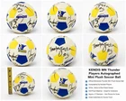 Minnesota Thunder Kendis Mini Plush Soccer Ball Signed Team Autographed Usl Mls Used. Price: $50.00.