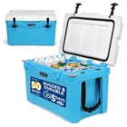 Serenelife Ultra-tough 25-75 Quart Rotomolded Cooler Box, Holds Upto 64 Cans,... New. Price: $264.07.
