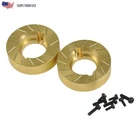 2PCS Heavy Metal Internal Wheel Weights For 1/10 Rc Axial SCX10II 90046 Us New. Price: $17.45.