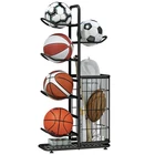 Basketball Storage Rack Freestanding Organizer Sport Equipment Garage 6... New. Price: $82.05.