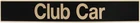 Name Plate For Club Ds Emblem Black Gold Golf CART-18" X 2.24" New. Price: $23.54.