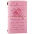 Prstenly Daughter Gifts Leather Journal, 140 Law, Pink New. Price: $18.69.
