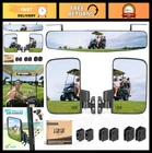 10L0L Golf Cart Side Mirrors Adjustable Wide Angle Rear View New. Price: $67.99.