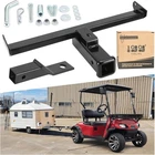 Golf Cart Trailer Hitch For Ezgo Rxv 2008+ Models Rear Seat Footrest - 10L0L New. Price: $75.00.
