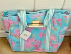 Lilly Pulitzer Crossbody Insulated Picnic Beach Lg Cooler Bag Nwt Royal Coral New. Price: $55.00.