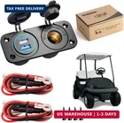 10L0L Golf Cart Cigarette Lighter Outlet & Quick Charge 3.0 Dc 12V Input Waterpr New. Price: $44.58.