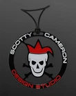 Scotty Cameron Halloween Tour Jester Bag Tag Anodized Black SC110028 New. Price: $429.63.