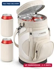 Yorepek Golf Cooler Bag, Insulated Shaped Holds 6 Cans With 2 New. Price: $28.48.