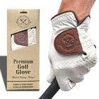 Xeirpro Caddie Classic High-end Vintage Men's Golf Gloves Medium, White/pearl New. Price: $49.99.