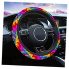 Swono Rainbow Car Steering Wheel Covers Abstract Colorful Tie Dye MULTI-122 New. Price: $22.01.