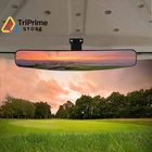 Hkoo Extra Wide Convex Rear View Mirror For Golf Cart, 2.75" 16.5", Black New. Price: $25.99.