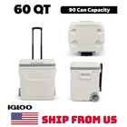 Us Igloo 60 Qt Marine Ice Chest Cooler With Wheels, White 20%OFF New. Price: $46.24.