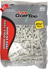 Golf Tees 2-3/4 Inch Deluxe Durable Wooden 500 Pack Bulk Biodegradable Us New. Price: $39.79.