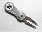 New York Yankees Mlb Team Logo Golf Ball Marker W/ Silver Switchblade Divot Tool. Price: $10.29.