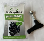 New 5 Pulsar Softspikes For Golf Cleats Fast Twist Black White 14E0T2R & Wrench. Price: $5.99.