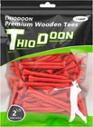 Thiodoon Tees Professional Natural Wood Pack 100, Golfing New. Price: $14.89.