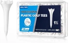 Weslymoo 1/2 Inch Plastic Golf Tees, Short 120 Pack With Low-friction Des New. Price: $11.78.