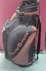 Vintage Golf Bag Cart Brown Black With Rain Cover Pre-owned. Price: $149.95.