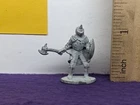 Ral Partha 02-914 (a) Rhino Rider (on Foot) Metal Miniature Fantasy Used. Price: $7.00.