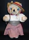 Vintage 12" Tht Bear "tee-off Trudi" Golf Outfit W/ Burgundy Bag & Clubs New. Price: $20.00.