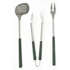 Charcoal Companion Golf Club 3-PIECE Barbecue Tool Set New. Price: $40.51.