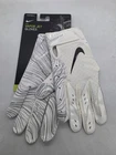 Nike Vapor Jet 5.0 Nfl White Football Gloves PGF659-102 Mens Large New. Price: $39.97.
