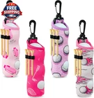 4 Packs Golf Ball Tee Carry Bag, Holder Pouch Pink Gift For Girls New. Price: $19.97.
