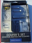 Protocol Golfers Set Rangefinder Multi Tool And Accessories Sport Gift New. Price: $18.99.