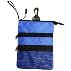 Proactive Sports Golf Zipper Caddy Blue/black Valuable Pouch New. Price: $14.99.