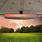 Golf Cart Hkoo Rear View Mirror, 16.5" Extra Wide Black New. Price: $24.99.