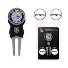 Team Golf Nfl New England Patriots Divot Tool With 3 Ball Markers. Price: $9.99.