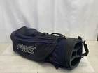 Vintage Ping Hoofer Golf Stand Club Bag Double Shoulder Strap Blue Black 4-WAY Pre-owned. Price: $59.99.