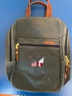 Hudson Sutler Heritage Shoe Bag - New Canvas/leather Secession Golf Club. Price: $150.00.