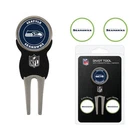 Team Golf Nfl Seattle Seahawks Divot Tool With 3 Ball Markers Set New. Price: $9.99.