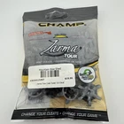 Champ Zarma Tour Fast-twist 3.0 Golf Spikes Black/silver Footjoy New. Price: $17.99.