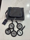 Links & Kings Heritage Premium Leather Travel Bag, Black/blue Orlando Magic Golf New. Price: $45.00.