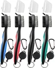 Poikshark Golf Club Brush And Groove Cleaner With Retractable Zip-line New. Price: $18.75.