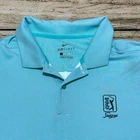 Nike Polo Shirt Mens Large Turquoise Tpc Sawgrass Golf Dri-fit BV6912-309 Pre-owned. Price: $29.95.