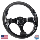 Yehicy 12.5GOLF Cart Steering Wheel Black Grip Leather Universal Ezgo New. Price: $35.51.