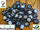 48 Black Pulsar Fast Twist 3.0 Softspikes Cleats New. Price: $40.10.