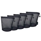 5PCS Durable Drawstring Net Bag Storage Ditty M Black New. Price: $12.90.