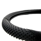 Bdk Black Ergo Massage Grip Sporty Leather Steering Wheel Cover Standard Size New. Price: $17.90.