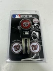 Team Golf Mlb Washington Nationals Divot Tool With 3 Ball Markers Pack, New. Price: $12.00.