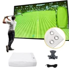 Amazgolf Simulator Impact Screen 118X118" Washable Indoor Practice New. Price: $263.34.