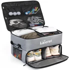Thionyee 2-LAYER Golf Car Trunk Organizer With Separate Ventilated Shoe Gray New. Price: $60.67.
