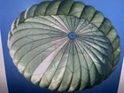 Military T-10 Personnel Parachute (no Lines) Canopy W/bag Photo Shoot& Cover. Used. Price: $225.00.