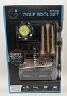 Smartgear 8-PIECE Golf Tool Set Black/blue W/ Watertight Carry Case New. Price: $19.99.