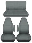 Front And Rear Seat Covers Fits 1999 To 2003 Ford F250 Super Duty Truck 20COLORS New. Price: $149.99.