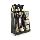 Suncast Metal Complete Golf Bag Organizer For Garage W/ Shelves & Bin (2 Pack) New. Price: $177.99.